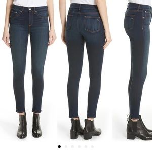 rag & bone high waist skinny ankle jean